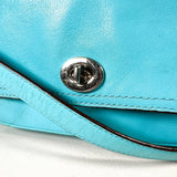Modern 2013 Coach Legacy Courtenay Aqua Blue Leather Hobo Bag