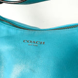 Modern 2013 Coach Legacy Courtenay Aqua Blue Leather Hobo Bag