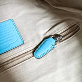 Modern 2013 Coach Legacy Courtenay Aqua Blue Leather Hobo Bag