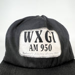 Vintage 80's WXGI AM 950 Richmond Country Radio Promo Hat