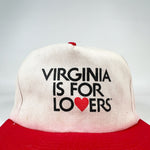 Vintage 90's Virginia Is for Lovers Tourism Snapback Hat