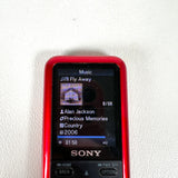 Vintage 2007 Sony Walkman NWZ-S615F Red Digital Media Player