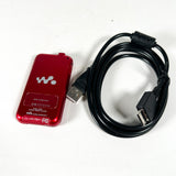 Vintage 2007 Sony Walkman NWZ-S615F Red Digital Media Player