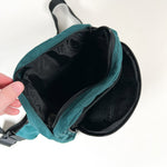 Vintage 90's Eagle Creek Teal Travel Gear Fanny Pack Waist Bag