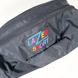 Vintage 90's Lazer Sport Black Nylon Fanny Pack
