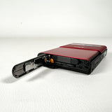 Modern 2010 Nikon Coolpix S80 14MP Red Touchscreen Digital Camera