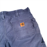 Modern 2015 Carhartt B147 Navy Blue Carpenter Shorts