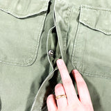 Vintage 60's Army Green Button Up Fatigue Shirt