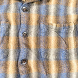 Vintage 50's Field & Stream Lanagordo Loop Collar Wool Shirt