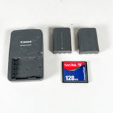 Vintage 2001 Canon PowerShot S30 Silver Digital Camera