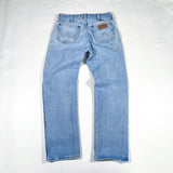 Vintage 80's Wrangler Riveted Blue Denim Jeans