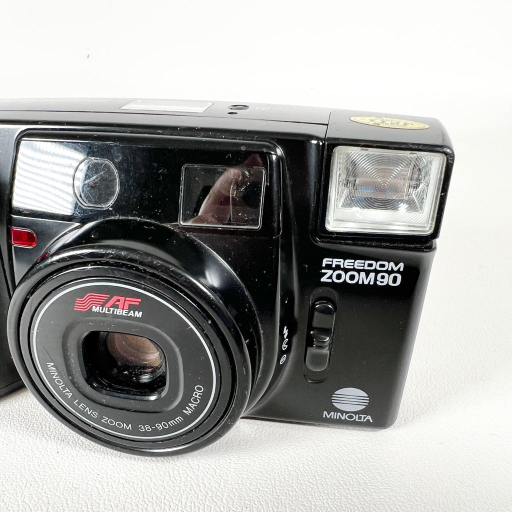 Vintage 1989 Minolta Freedom Zoom 90 35mm Film Camera