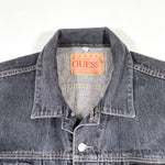 Vintage 90's Guess Black Jean Jacket