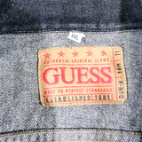 Vintage 90's Guess Black Jean Jacket