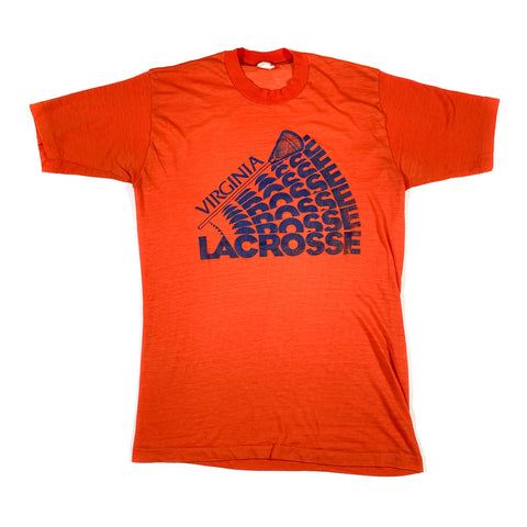 Vintage 70's UVA Virginia Lacrosse Paper-thin T-Shirt