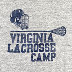 Vintage 80's UVA Virginia Lacrosse Camp Triblend T-Shirt