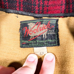 Vintage 50's Woolrich Mackinaw Wool Hunting Jacket
