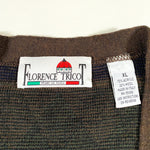 Vintage 90's Florence Trout Argyle Cardigan Sweater