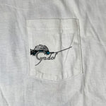 Vintage 90's Gadol Bass Fishing Don Ray Pocket T-Shirt