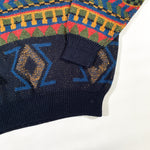 Vintage 90's Michael Gerald Aztec Crewneck Sweater