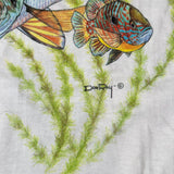 Vintage 90's Gadol Bass Fishing Don Ray Pocket T-Shirt
