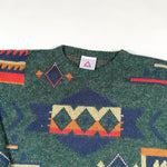 Vintage 90's Peter Jon Aztec Crewneck Sweater