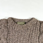 Vintage 80's Rey Wear Thick Fisherman Wool Sweater