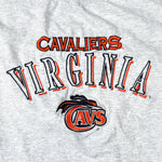 Vintage 90's Virginia Cavaliers Logo Athletic Gray T-Shirt