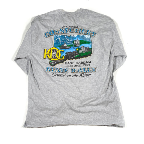 Modern 2007 HOG Rally Connecticut Motorcycle T-Shirt