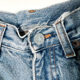 Vintage 90's Calvin Klein Light Wash Denim Shorts