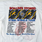 Vintage 1989 Rolling Stones Steel Wheels Tour T-Shirt