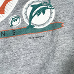 Vintage 1993 Miami Dolphins Colorblock Jostens T-Shirt