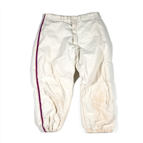 Vintage 50's Handmade Repaired Cotton Baseball Pants