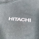 Vintage 90's Hitachi Tool Promo Faded Green Graphic T-Shirt