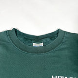 Vintage 90's Hitachi Tool Promo Faded Green Graphic T-Shirt