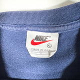 Vintage 90's Nike Air Blue Center Swoosh Graphic T-Shirt