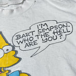 Vintage 1989 Bart Simpson “Who the Hell Are You?” T-Shirt