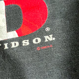 Vintage 1999 Harley Davidson Canada Flag Charlottetown T-Shirt