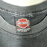 Vintage 1999 Harley Davidson Canada Flag Charlottetown T-Shirt