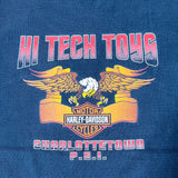 Vintage 1999 Harley Davidson Canada Flag Charlottetown T-Shirt