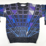 Vintage 80's Michael Gerald Vortex Crewneck Sweater