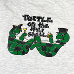 Vintage 1993 Delta Zeta Turtle on the Half Shell Long Sleeve T-Shirt