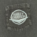 Modern Y2K Harley Davidson Alamo City Texas Pocket T-Shirt