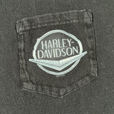 Modern Y2K Harley Davidson Alamo City Texas Pocket T-Shirt