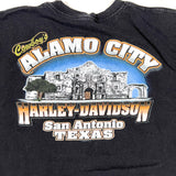 Modern Y2K Harley Davidson Alamo City Texas Pocket T-Shirt