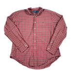 Vintage 90's Polo Ralph Lauren Red Plaid Shirt