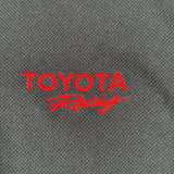 Vintage Y2K Toyota Racing NASCAR Checkered Flag Polo Shirt