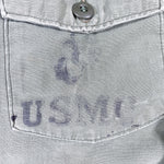 Vintage 1970 OG-107 USMC Sateen Class 1 Button Up Shirt