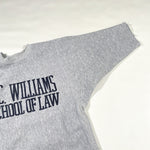 Vintage 80's TC Williams School of Law Reverse Weave Crewneck Sweatshirt