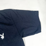 Vintage 80's Playboy Black Bunny Logo Made USA T-Shirt